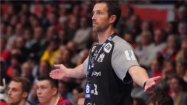 Trainer Torsten Jansen und der HSV Hamburg spielten im Pokal gegen den THW Kiel.