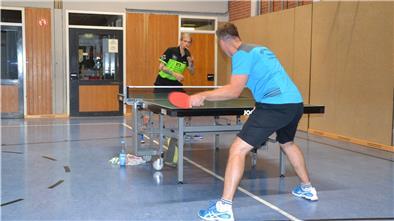 Training des TSV Lunestedt mit Elger Neumann und Martin Gluza.
