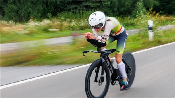Triathletin Laura Philipp setzt in Nizza vor allem auf ihre Radstärke.