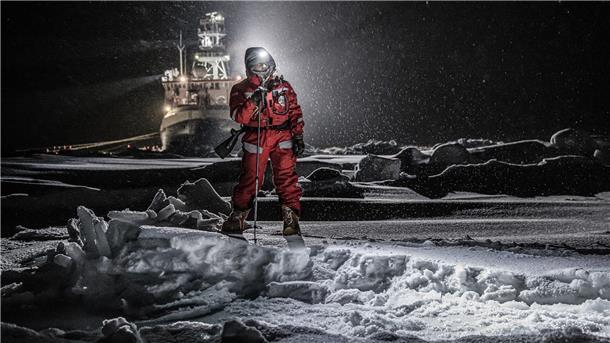 Bremerhavener Expedition gehört zu ihrer Erfolgsgeschichte Eisbärenwache bei MOSAiC-Expedition