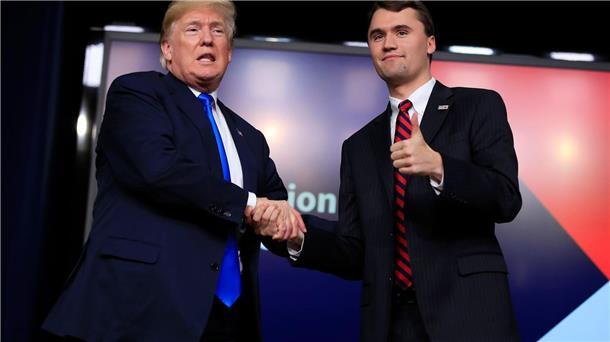 „Politisches Attentat“: Einflussreicher Trump-Anhänger tot Trump und Kirk kennen sich (Archivbild).
