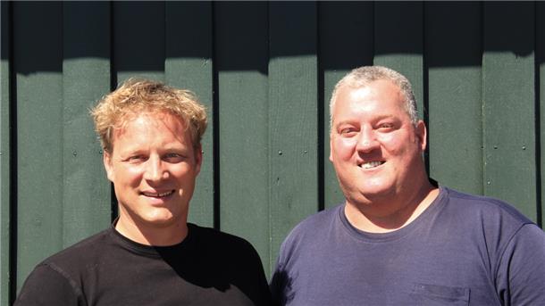 Udo Stallkamp (links) und Mark Castens setzen sich für ein Hospiz in der Wesermarsch ein.