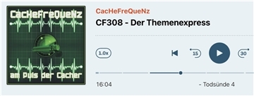 Unter dem Kapitel "Todsünde 4" hat der Geocacher-Podcast "Cachefrequenz" über den Leichenfund in Bremerhaven und einen Text von uns darüber berichtet.
