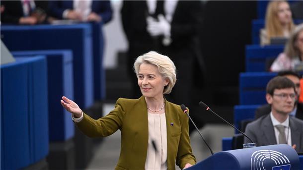 Regeln für soziale Medien und mehr günstige Autos Ursula von der Leyen findet: In der EU sollte es eine Altersgrenze für soziale Medien wie Tiktok und Instagram geben.