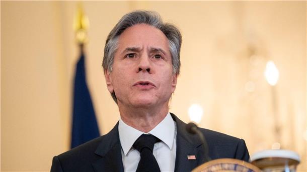 Blinken: Chinesischer Ballon Teil von Überwachungsprogramm US-Außenminister Antony Blinken äußert sich auf einer Pressekonferenz in Washington zu dem mutmaßlichen Spionageballon.