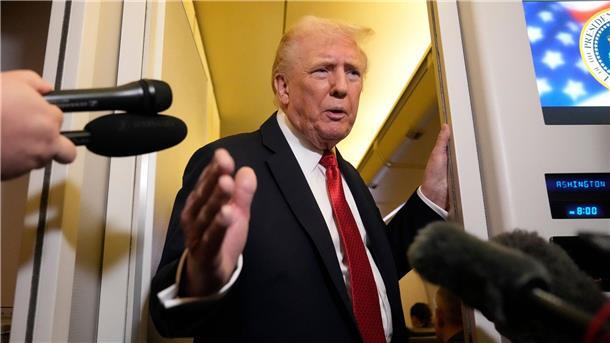 Trump für Einfrieren des Frontverlaufs in der Ukraine US-Präsident Donald Trump spricht sich für ein Einfrieren des Frontverlaufs aus.