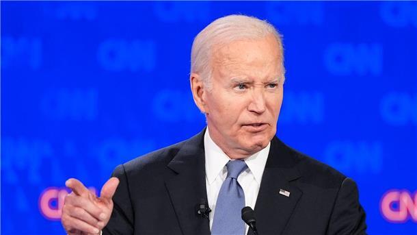 US-Präsident Joe Biden hat bei der TV-Debatte gegen seinen Kontrahenten Donald Trump keine gute Figur gemacht.
