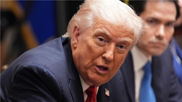 Trump pocht auf Einhaltung der Gaza-Waffenruhe US-Präsident Trump hat der Hamas wiederholt mit Auslöschung gedroht. (Archivbild)