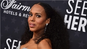 US-Schauspielerin Kerry Washington („Django Unchained“) litt nach eigenen Angaben als Kind unter Panikattacken.