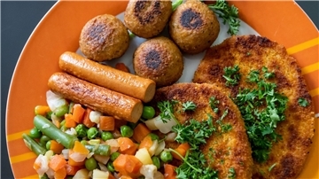 Vegetarische Ernährung ist besser für Klima und Tiere.