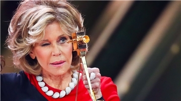 Verleihung 52. Goldene Kamera in Hamburg 2017: Jane Fonda wird in der Kategorie „Lebenswerk International“ ausgezeichnet.