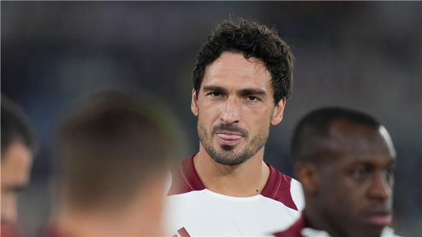 Verletzt raus: Mats Hummels von AS Rom.