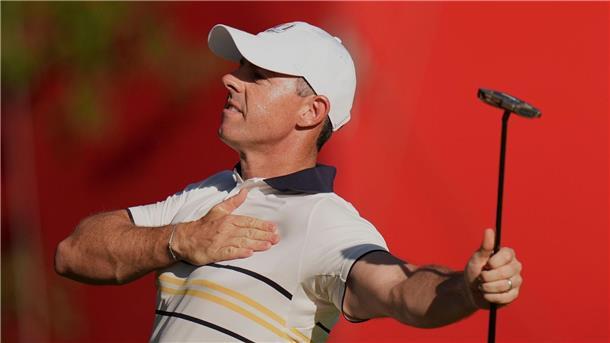 Ryder Cup wieder in Europa: „Feiern als gäbe es kein Morgen“ Verlor sein Match gegen Scottie Scheffler, konnte am Ende aber dennoch über den Titel jubeln: Rory McIlroy.
