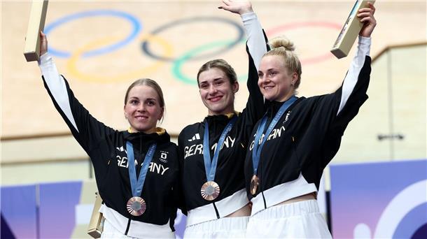 Verzichten auf die WM: Emma Hinze, Pauline Grabosch und Lea Sophie Friedrich