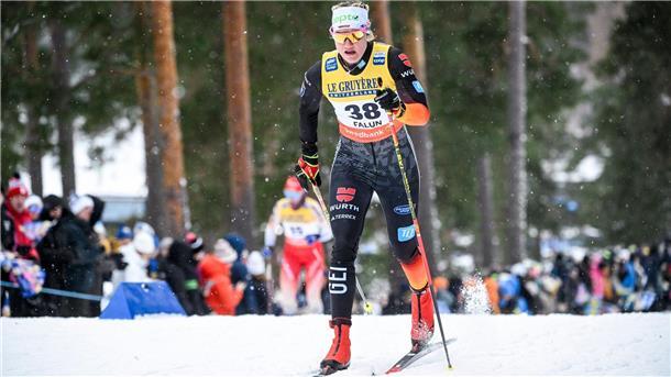 Langläuferinnen in WM-Form: Carl Dritte, Hennig Sechste Victoria Carl unterwegs zum dritten Platz in Falun.