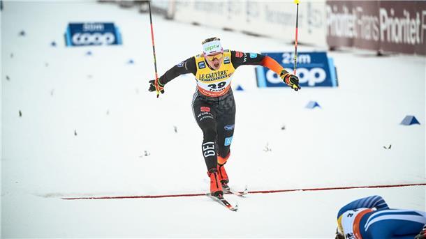 Langläuferinnen in WM-Form: Carl Dritte, Hennig Sechste Victoria Carl wird Dritte in Falun