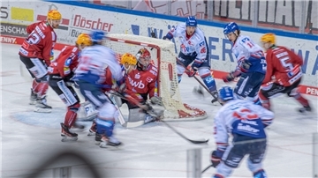 Torszene beim Eishockey