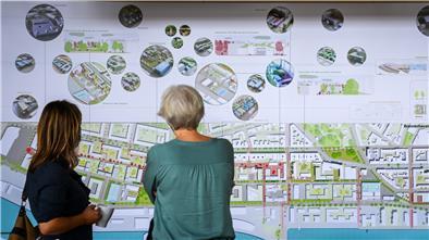 Viel Lob gab es für die Planer bei der Bürgerbeteiligung zum Quartier rund um die Rudloffstraße im Bremerhaven. Viel Grün, Querverbindungen, und die Alte Bürger als Radstraße sind geplant.