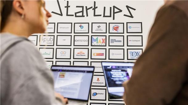Stimmung bei Start-ups auf niedrigstem Wert seit Corona Viel Unsicherheit: Die Konjunkturflaute erfasst auch Start-ups. (Archivbild)