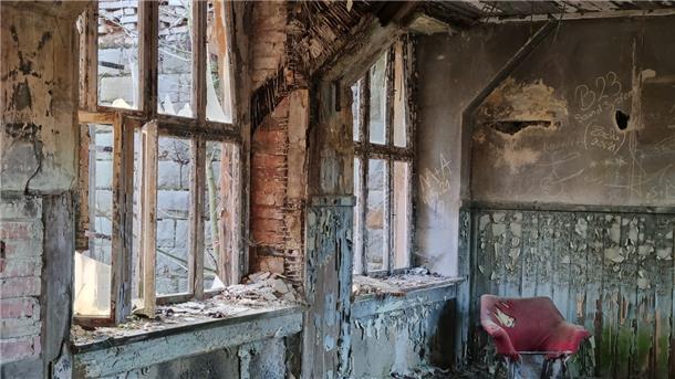 Viele der Lost Places, die das Nordenhamer Paar besucht, sind in einem sehr schlechten Zustand.