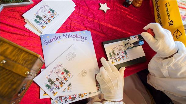 Viele Kinder wünschen sich in ihren Briefen Frieden vom Nikolaus.