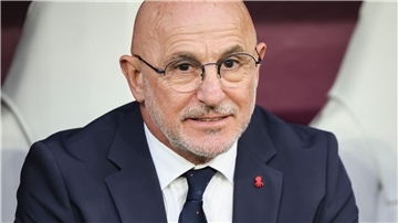 Voll des Lobes für Portugal-Star Cristiano Ronaldo: Spaniens Trainer Luis de la Fuente.