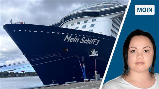 Die Mein Schiff 3 und Moin-Autorin Feenke Hornbostel 