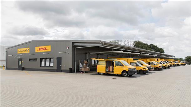 Zustellzentrum der DHL/Post