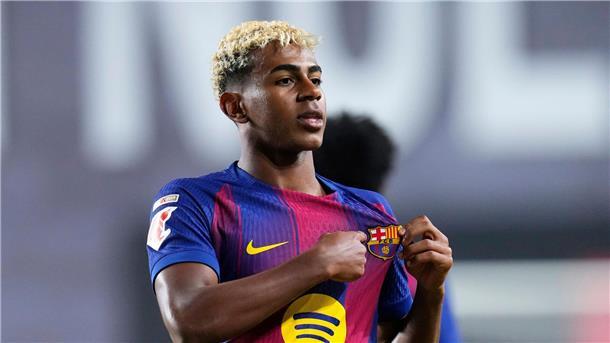 Von ihm kann der Fan ein Sondertrikot kaufen: Lamine Yamal. (Archivbild)