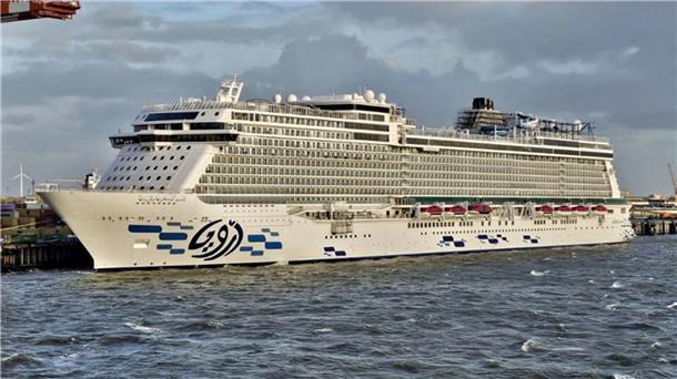 Die "Aroya" liegt in Bremerhaven