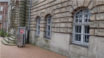 Der Eingang zum Zevener Landgericht.