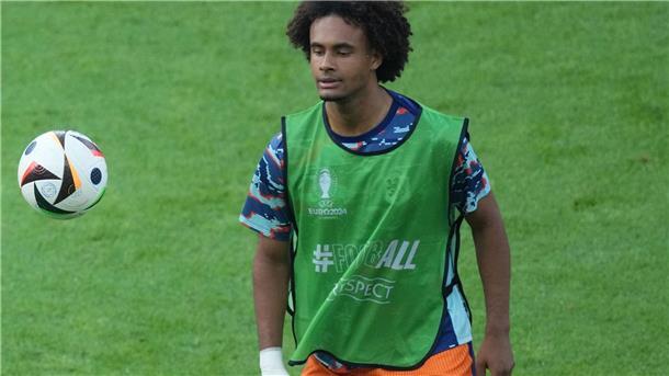 Vor Millionentransfer nach Manchester: Der frühere Bayern-Stürmer Joshua Zirkzee.