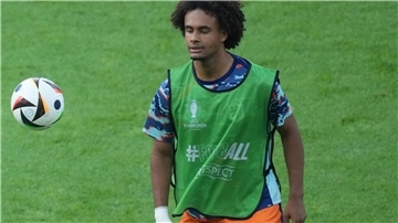 Vor Millionentransfer nach Manchester: Der frühere Bayern-Stürmer Joshua Zirkzee.