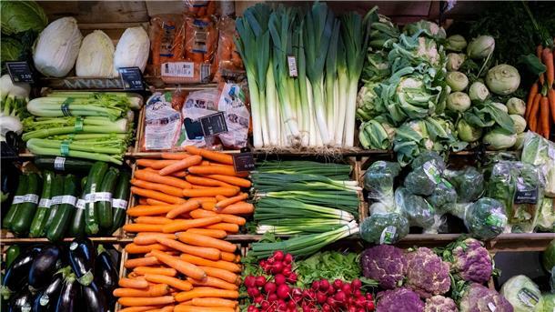 Euro-Inflation schwächt sich etwas ab Während die Energiepreise sich abschwächen, sind die Lebensmittelpreise gestiegen.