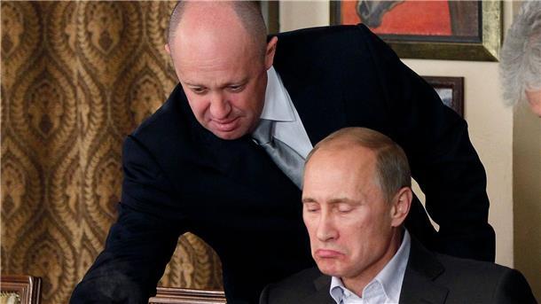 Wagner-Chef Jewgeni Prigoschin (oben) und der russische Präsident Wladimir Putin hatten zuletzt Differenzen.