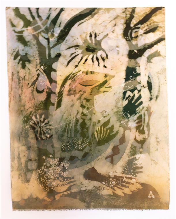 Batik von Annelies Schwarz