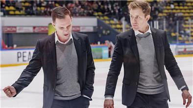 Wer wird der Popiesch-Nachfolger bei den Fischtown Pinguins? Waren bereits in Crimmitschau ein Trainerteam: Marian Bazany (links) und Alexander Sulzer.