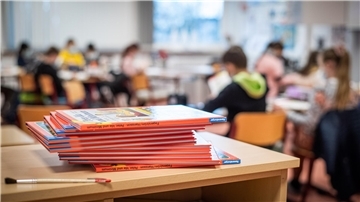 Unterricht in einer Schulklasse