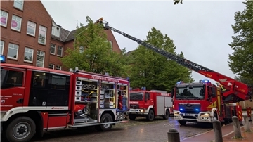 Feuerwehreinsatz.