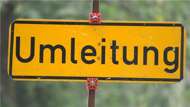 Umleitungsschild