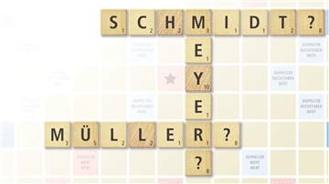 Welche Rolle spielen die drei häufigsten Namen Deutschlands im Cuxland?