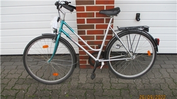 Wem gehört dieses gestohlene Damenrad?