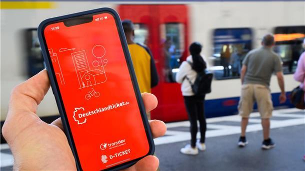 Beim Deutschlandticket droht Preiserhöhung auf 64 Euro Wer ein Deutschlandticket haben möchte, wird ab dem kommenden Jahr tiefer in die Tasche greifen müssen. (Symbolbild)