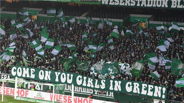 Mehr als 30.000 Fans: Nordderby sorgt für Werder-Rekord Werder-Fans in der Frauen-Bundesliga.