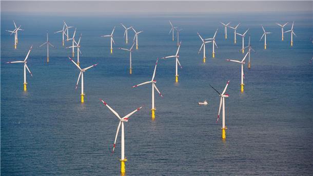 Wie kommt der erzeugte Strom vom Offshore-Windpark ins Landesinnere?