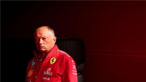 Gerüchte um Horner: Ferrari-Boss schreitet ein Wie sicher ist der Job von Fred Vasseur?