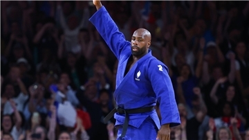 Wieder mal nicht zu schlagen: Lokalmatador Teddy Riner holte Olympia-Gold.