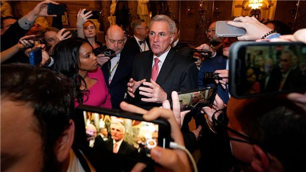 US-Repräsentantenhaus vertagt weitere Chefposten-Abstimmung Wieder vertagt: Der US-Kongress kann sich nicht auf die Wahl von Kevin McCarthy verständigen.