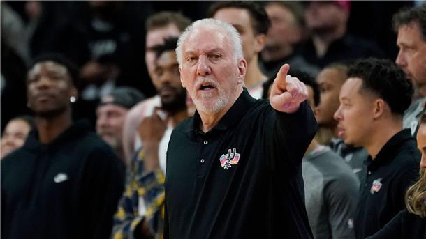 NBA-Trainer-Legende will nach Schlaganfall wieder coachen Will nach seinem Schlaganfall weiter als Trainer der San Antonio Spurs arbeiten: Gregg Popovich.