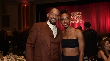 Will Smith und Charmaine Bingwa bei der Verleihung der African-American Film Critics Association Awards in Beverly Hills.